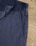 Iron Heart - IH-717-NAV - 9oz Mercerised Selvedge Cotton Straight Cut Chinos - Navy