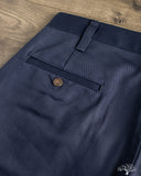 Iron Heart - IH-717-NAV - 9oz Mercerised Selvedge Cotton Straight Cut Chinos - Navy
