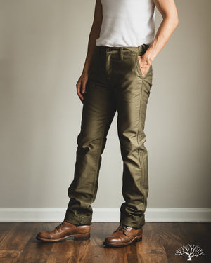 Iron Heart - IH-720-KHA - 11oz Cotton Whipcord Work Pants - Olive