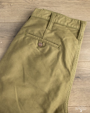 Iron Heart - IH-720-KHA - 11oz Cotton Whipcord Work Pants - Olive