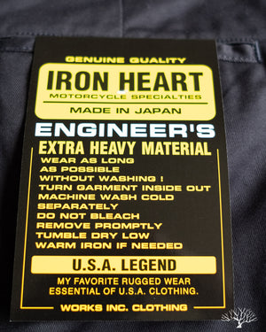 Iron Heart IH-725-NAV - 11oz West Point Shorts - Navy