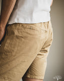 Iron Heart IH-729-KHA - Cotton Easy Shorts - Khaki