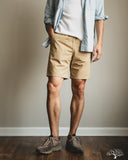 Iron Heart IH-729-KHA - Cotton Easy Shorts - Khaki