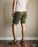 Iron Heart IH-729-OLV - Cotton Easy Shorts - Olive