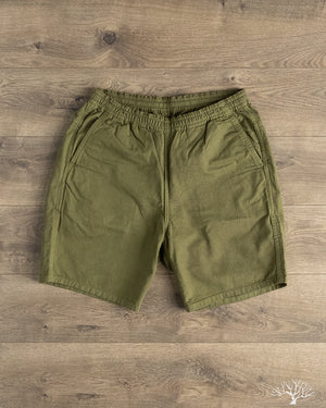 Iron Heart IH-729-OLV - Cotton Easy Shorts - Olive