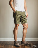 Iron Heart IH-729-OLV - Cotton Easy Shorts - Olive
