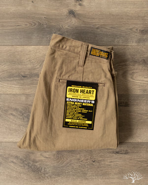Iron Heart IH-735-KHA - 11oz Herringbone Work Pants - Khaki