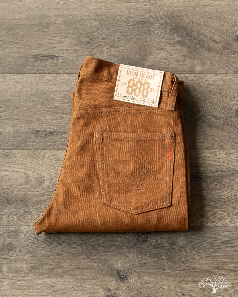 Iron Heart - IH-888D - 17oz Duck High Rise Tapered Cut Pants