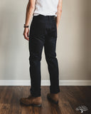 Iron Heart IH-888S-SB - 21oz Superblack (Non-Fade) Selvedge High Rise Tapered Denim