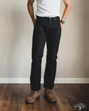 Iron Heart IH-888S-SB - 21oz Superblack (Non-Fade) Selvedge High Rise Tapered Denim