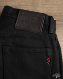 Iron Heart IH-888S-SB - 21oz Superblack (Non-Fade) Selvedge High Rise Tapered Denim