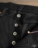 Iron Heart IH-888S-SB - 21oz Superblack (Non-Fade) Selvedge High Rise Tapered Denim