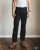 Iron Heart IH-888S-SB - 21oz Superblack (Non-Fade) Selvedge High Rise Tapered Denim
