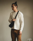 Iron Heart IHE-19-BLK - 21oz Denim Small Shoulder Bag - Black