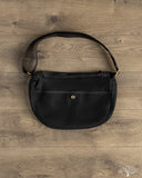 Iron Heart IHE-19-BLK - 21oz Denim Small Shoulder Bag - Black