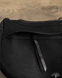 Iron Heart IHE-19-BLK - 21oz Denim Small Shoulder Bag - Black