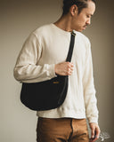 Iron Heart IHE-19-BLK - 21oz Denim Small Shoulder Bag - Black