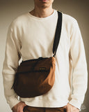 Iron Heart IHE-19-BRN - 17oz Duck Small Shoulder Bag - Brown