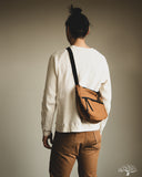 Iron Heart IHE-19-BRN - 17oz Duck Small Shoulder Bag - Brown