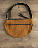 Iron Heart IHE-19-BRN - 17oz Duck Small Shoulder Bag - Brown