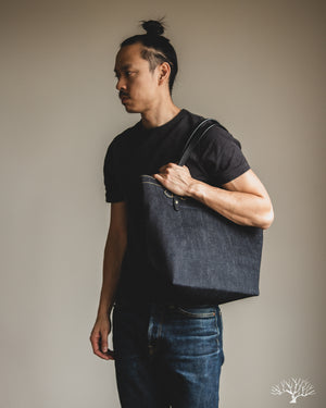 Iron Heart - IHE-49-IND - 25oz Selvedge Denim Tote Bag - Indigo