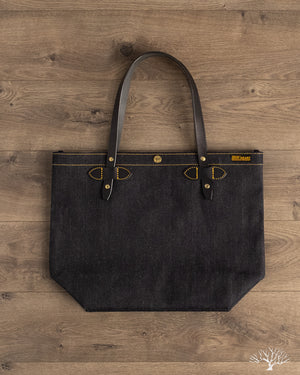 Iron Heart - IHE-49-IND - 25oz Selvedge Denim Tote Bag - Indigo