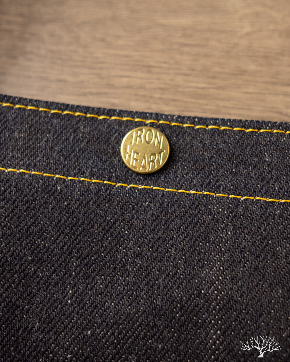 Iron Heart IHE-49-IND - 25oz Selvedge Denim Tote Bag - Indigo
