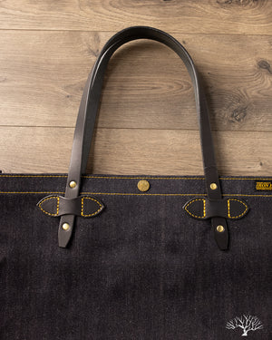 Iron Heart - IHE-49-IND - 25oz Selvedge Denim Tote Bag - Indigo
