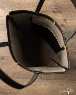 Iron Heart - IHE-49-IND - 25oz Selvedge Denim Tote Bag - Indigo