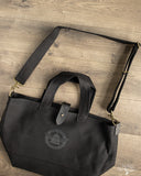 Iron Heart IHE-55-BLK - 21oz Denim Tote Bag - Superblack