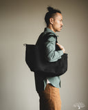Iron Heart IHE-55-BLK - 21oz Denim Tote Bag - Superblack