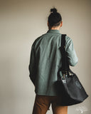 Iron Heart IHE-55-BLK - 21oz Denim Tote Bag - Superblack