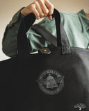Iron Heart IHE-55-BLK - 21oz Denim Tote Bag - Superblack