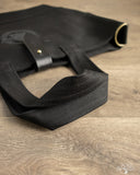 Iron Heart IHE-55-BLK - 21oz Denim Tote Bag - Superblack