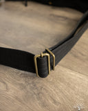Iron Heart IHE-55-BLK - 21oz Denim Tote Bag - Superblack