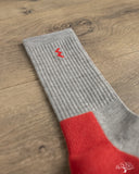 Iron Heart IHG-030 Work Boot Socks - Red