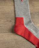 Iron Heart IHG-030 Work Boot Socks - Red