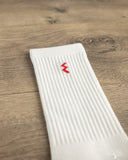 Iron Heart IHG-030 Work Boot Socks - White