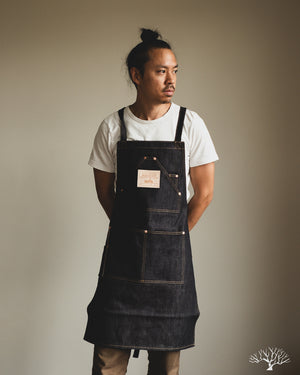 Iron Heart - IHG-056-IND - 21oz Selvedge Denim Apron – Withered Fig