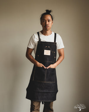 Iron Heart - IHG-056-IND - 21oz Selvedge Denim Apron – Withered Fig