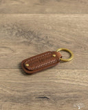 Iron Heart IHG-067-BRN Buttero Leather Keyring - Brown