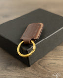 Iron Heart IHG-067-BRN Buttero Leather Keyring - Brown
