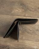 Iron Heart IHG-071-BLK - Slimline Small Shell Cordovan Wallet - Black