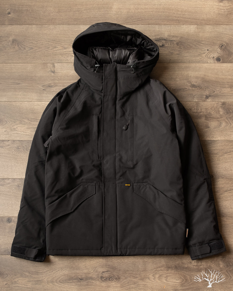 ヴィンテージ ブラックアムーア HAR ターバンブローチ Iron Heart - IHJ-138-BLK - PrimaLoft Gold x eVent Mountain Parka