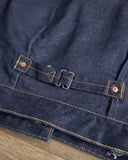 Iron Heart IHJ-139-IND - 19oz Selvedge Denim Type II Jacket - Indigo