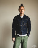 Iron Heart IHJ-139-IND - 19oz Selvedge Denim Type II Jacket - Indigo