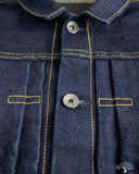 Iron Heart IHJ-139-IND - 19oz Selvedge Denim Type II Jacket - Indigo