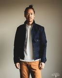 Iron Heart IHJ-140-IG - 19oz Selvedge Denim Type I Jacket - Indigo/Grey