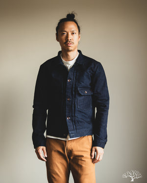 Iron Heart - IHJ-140-IG - 19oz Selvedge Denim Type I Jacket