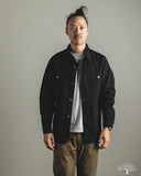 Iron Heart IHJ-148-BLK - 10oz Kurashikizome Organic Cotton Duck Chore Jacket - Black